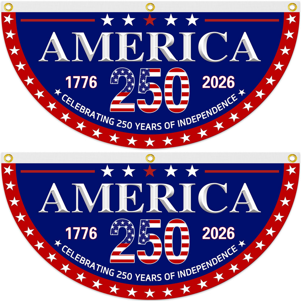 Pziauot USA 250th anniversary flag 1.5x3 ft for vibrant display indoors or outdoors