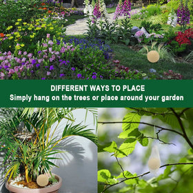 pzwmmsse garden-bed protection deters browsing around shrubs