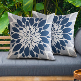 Qahing pack of 4 pillow covers ready for outdoor or indoor use