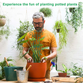 Qaobo 8-pack trellis offers versatile support for multiple pots.