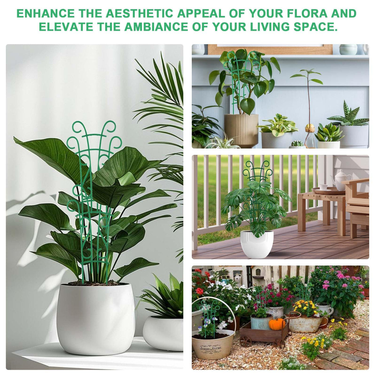 Qaobo plant trellis makes a thoughtful gift for garden lovers.