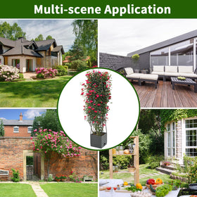 Qaobo premium PP material offers fade resistance and durable outdoor use.