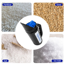 Qaobo all-season lawn care for seed, fertilizer, and salt in one tool