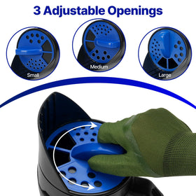 Qaobo ergonomic soft-grip handle reduces hand fatigue during use