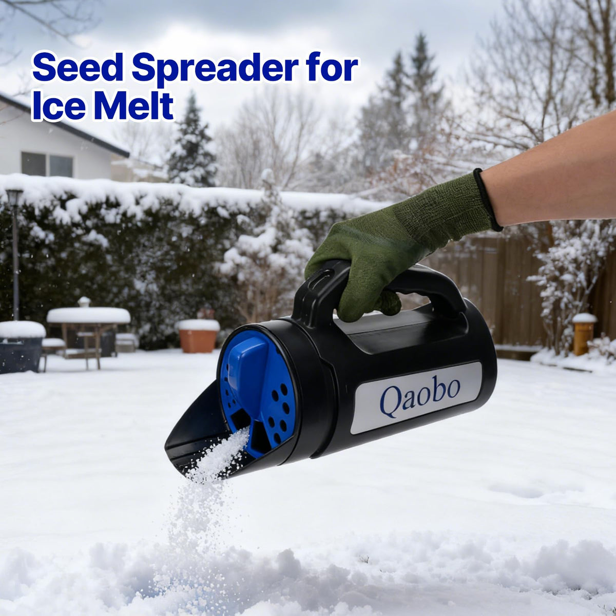 Qaobo winter-ready ice melt dispersion for safer pathways