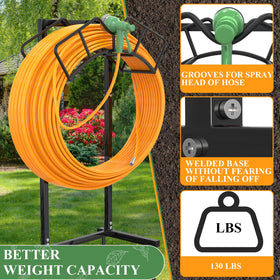 Qatsrin detachable hose holder for outdoors enables flexible positioning.