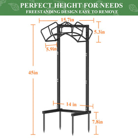 Qatsrin ergonomic height design reduces bending for comfortable watering.