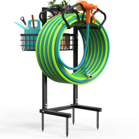 Qatsrin hose holder base provides stable support for long hoses.