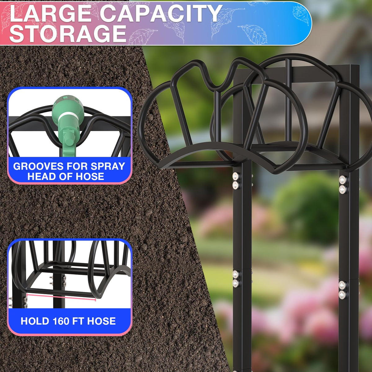 Qatsrin rustproof materials ensure durability in outdoor settings.