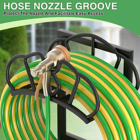 Qatsrin removable hose bracket allows easy repositioning.