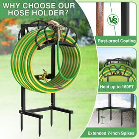 Qatsrin square-base with spikes ensures stability on uneven ground.