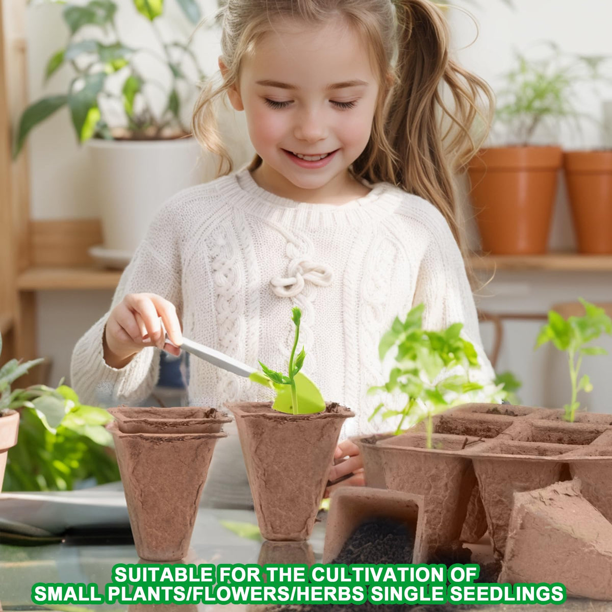 QDBNW stackable trays demonstrate space-saving design for compact home gardens