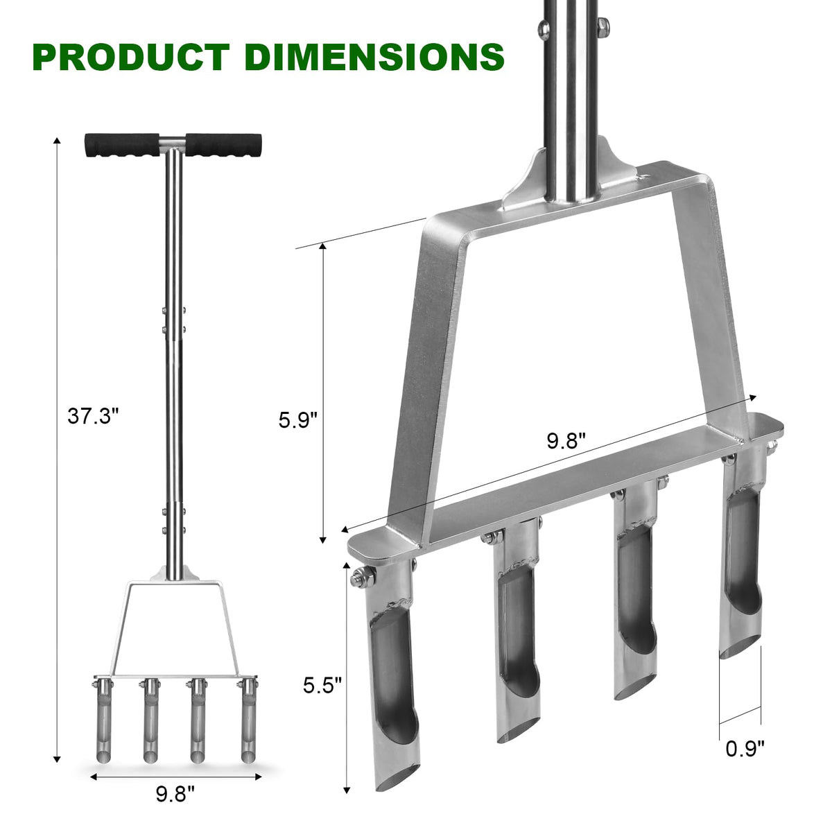 Qdreclod emission-free operation keeps noise to a minimum during use.