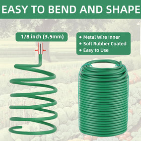 QenFree garden wire with a 3.5mm core provides strong, gentle support for vines.