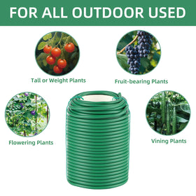 QenFree durable eco-friendly garden ties designed for outdoor use.