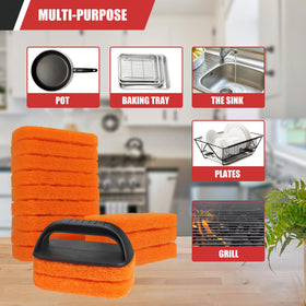 Qetumst complete 18-piece kit fits Blackstone grills.
