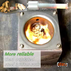 Qfire igniter rod for Backyard Beast 1000 simplifies preheating