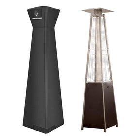 QH.HOME pyramid heater cover tear-resistant material protects outdoors