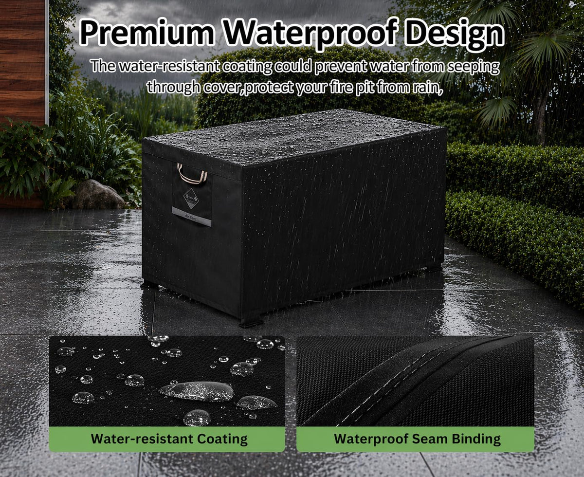 QH.HOME breathable vent design prevents moisture buildup inside the cover