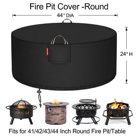 QH.HOME fade-resistant round cover preserves color under sun
