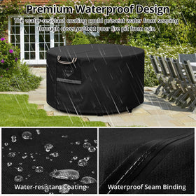 QH.HOME vented design with drawstring ensures a secure fit.