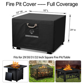 QH.HOME 600D oxford fabric cover resists tearing for outdoor longevity.