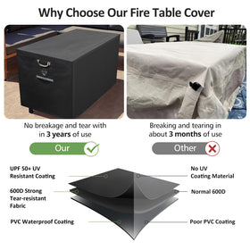 QH.HOME fade-resistant UPF50+ fabric preserves color in sun exposure