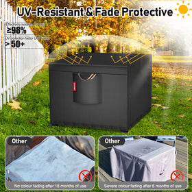 QH.HOME vented design promotes interior drying for ready-to-use pits.