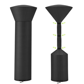 QH.HOME patio heater cover tear-resistance close-up for durable protection.