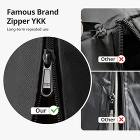 QH.HOME cover featuring YKK zipper for smooth, long-lasting operation.