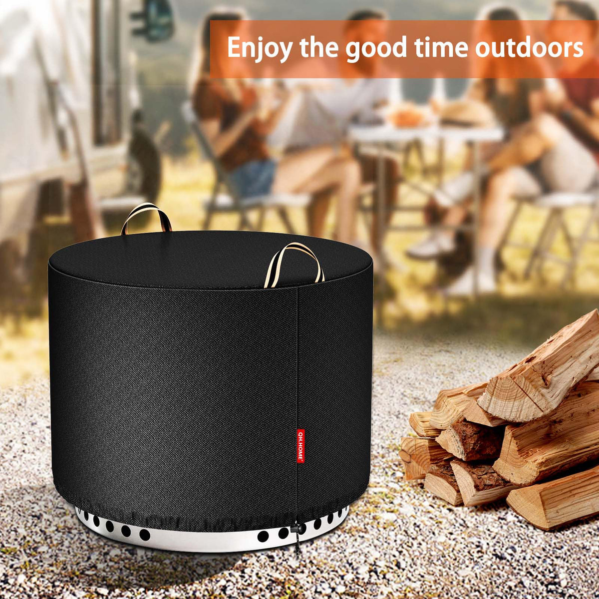 Three-layer waterproof system provides strong moisture defense.