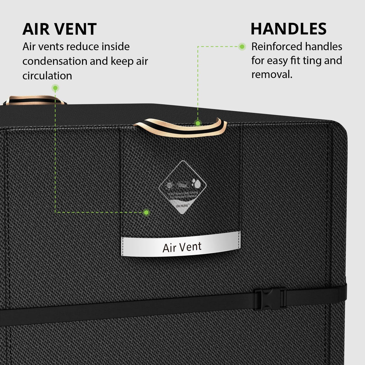 QH.HOME universal compatibility fits 10000–15000W generators with many brands.