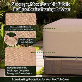 QH.HOME upgraded air vent design releases moisture and reduces bulging.