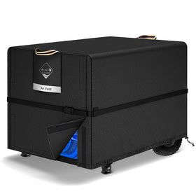 QH.HOME waterproof generator cover protects a 30x30x26-inch unit from rain and dust.