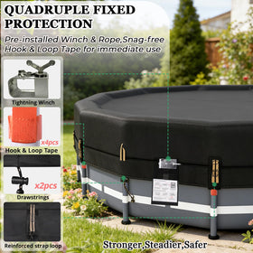 QH.HOME waterproof sealing strips block rainwater and debris.