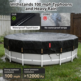 QH.HOME waterproof sealing strips prevent rainwater and debris ingress