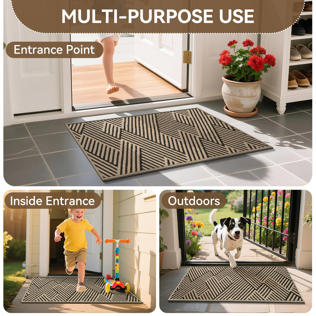 QiCaiJia washable mat stays fresh with gentle cleaning routine.