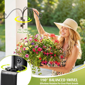 Qiang Ni wall mount bracket enables easy indoor or outdoor installation.