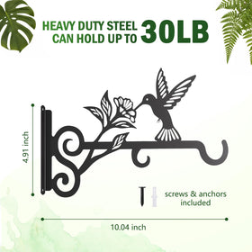 Qiaogreen bird feeder hanger bracket blends function with style.