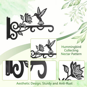 Qiaogreen garden decor bracket suitable for indoor and outdoor spaces.