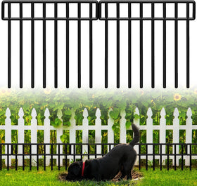 QIAOKAIYAN 14-panel fence set extends 19.5 ft for perimeter protection