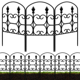 QIAOKAIYAN arch garden fence with arc design enhances landscape definition