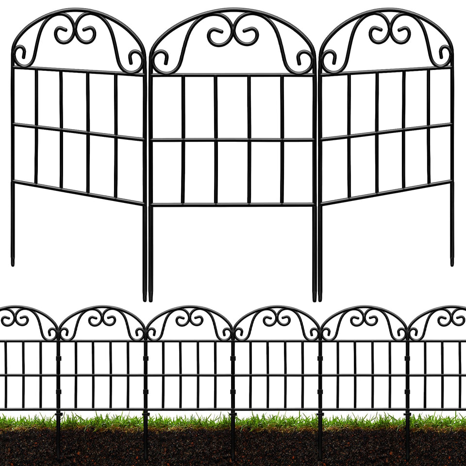 QIAOKAIYAN garden fence arch design defines space with classic elegance.