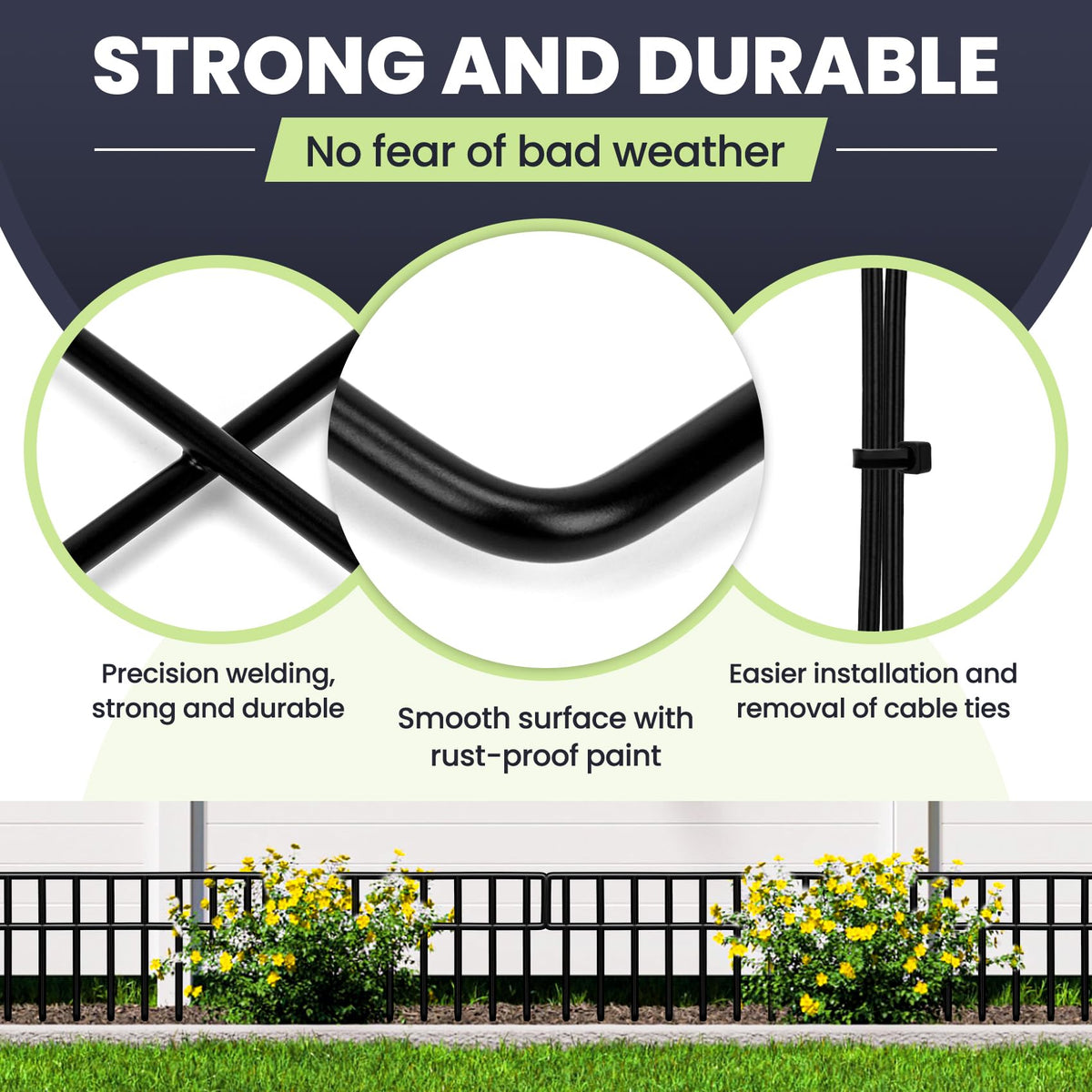 QIAOKAIYAN rust-resistant baked coating preserves appearance