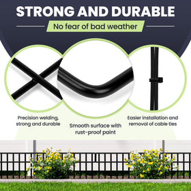 QIAOKAIYAN rust-resistant baked coating preserves appearance