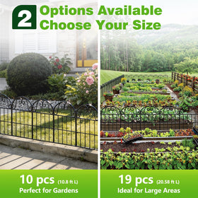 QIAOKAIYAN yard appearance enhancement creates a neat, organized space.