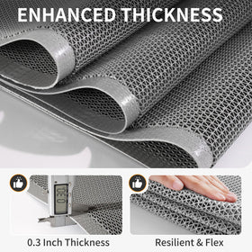 QiCaiJia high-traffic entryway mat designed for durability