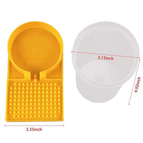 Qicfrk bee water feeder easy-install design for quick hive setup.
