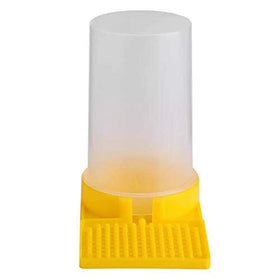 Qicfrk eco-safe plastic bee water feeder supports gentle hive hydration.