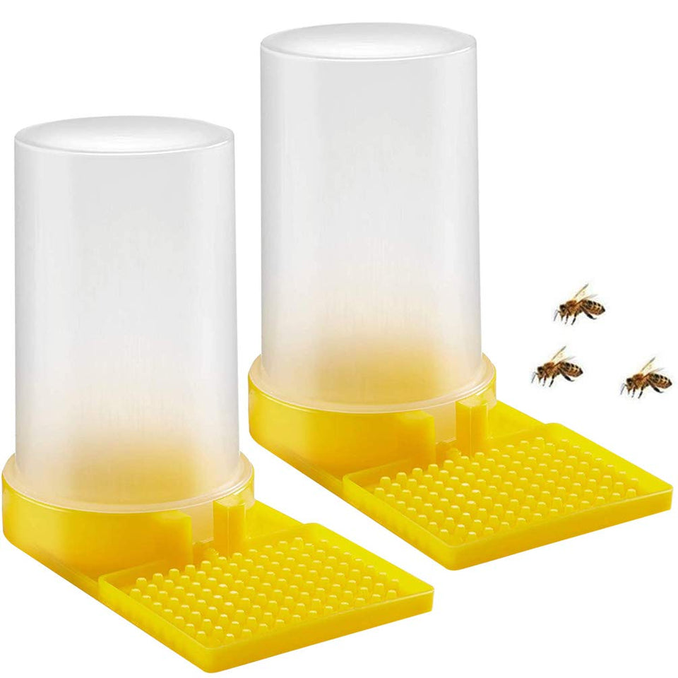 Qicfrk bee water feeder entrance aids hive hydration with easy bee access.